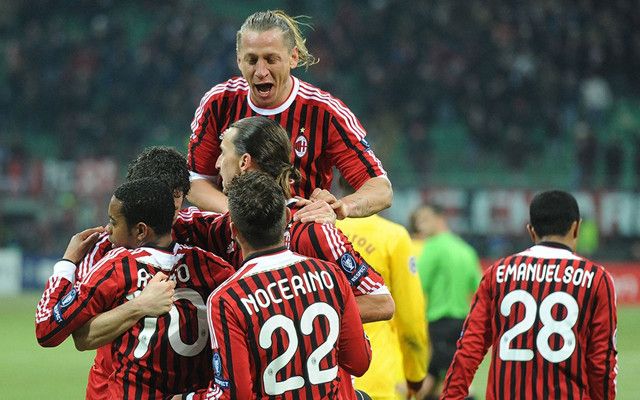 里昂逆转AC米兰，法比尼奥惊艳四座